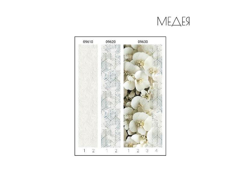 Панель ПВХ с цифровой печатью Медея