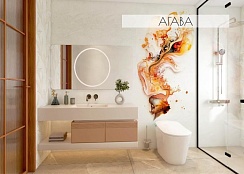 Панель ПВХ с цифровой печатью Агава