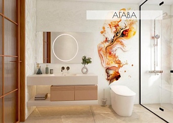 Панель ПВХ с цифровой печатью Агава